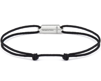 black cord bracelet le segment le 3g